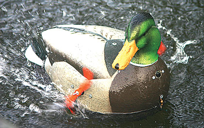 Motion Decoys for Waterfowlers
