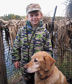 The Kid in the Duck Blind