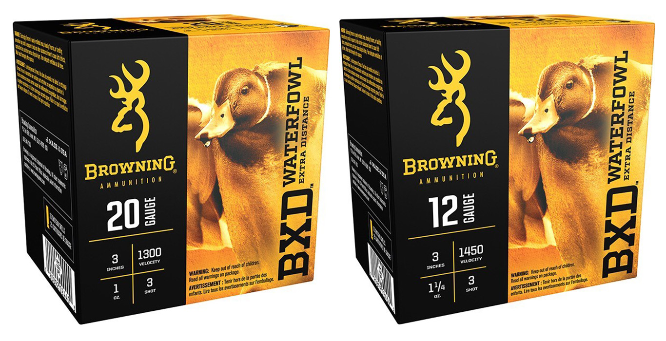 Browning Ammunition Adds New Hard-Hitting #3 Shot Size to BXD Line